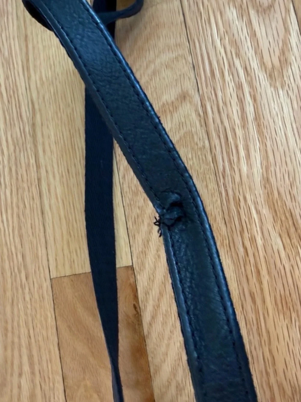 Fossil Two-Tone White and Black Crossbody Bag Kinley Bag